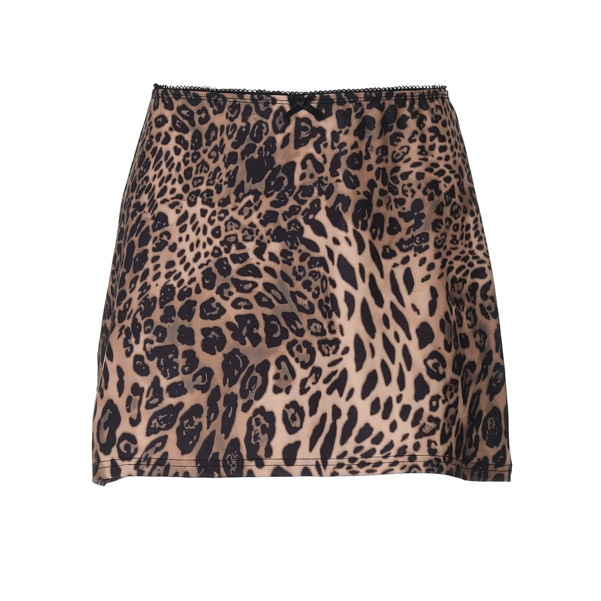 Sexy Leopard Print Printed Stylish Versatile Skirt