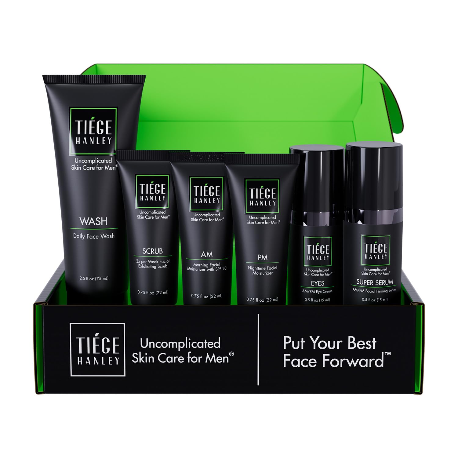 Tiege Hanley Men’s Skin Care Set 30 & 90 Days Routine