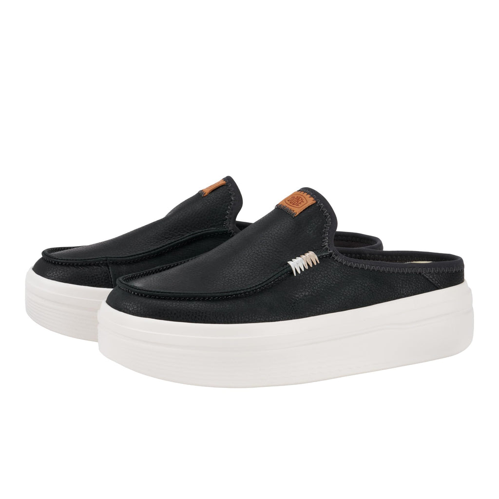 HEYDUDE Women's Austin Lift Platform Mule | Casual Slip-On Shoes | Lightweight, Comfortable, Stylish Everyday Footwear