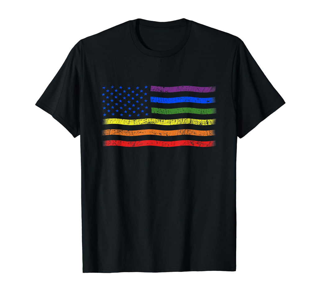 Lgbtq Flag Gay Pride Month Transgender T-Shirt - Graphic Print for Adults