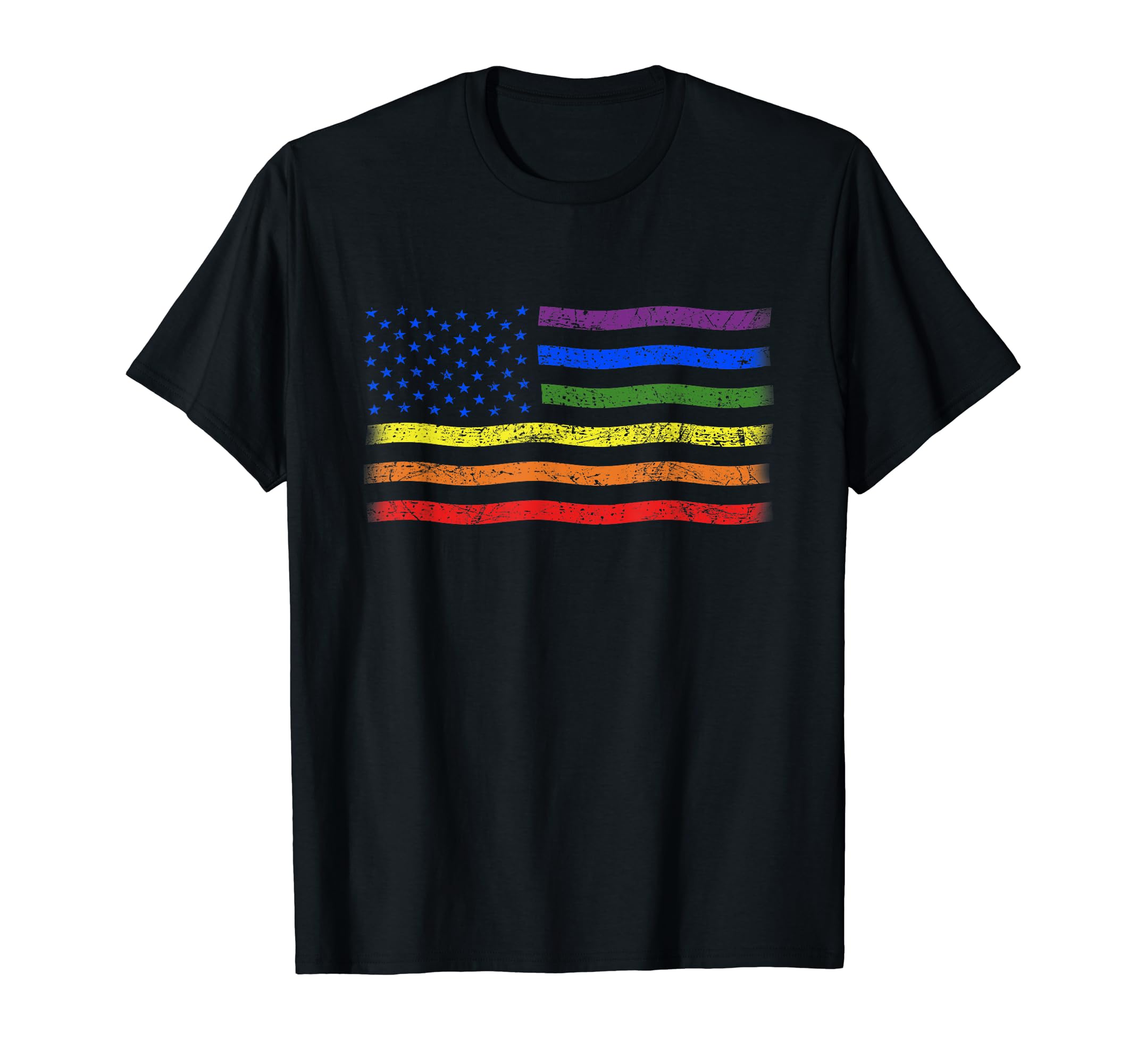 Lgbtq Flag Gay Pride Month Transgender T-Shirt - Graphic Print for Adults