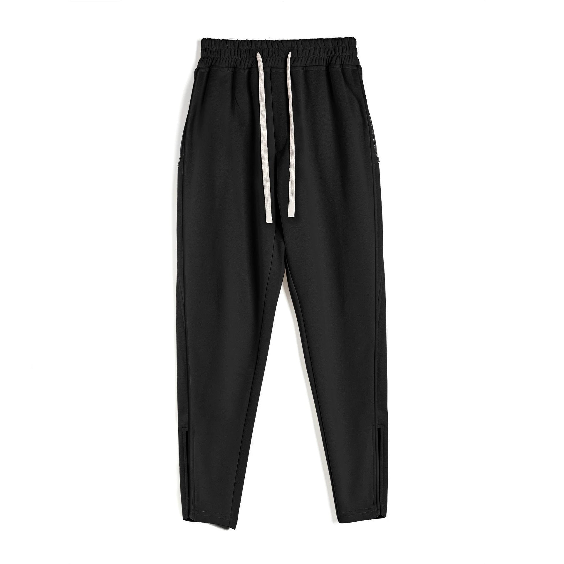 Men's Slim Fit Leg Opening Ankle Zipper Sweatpants