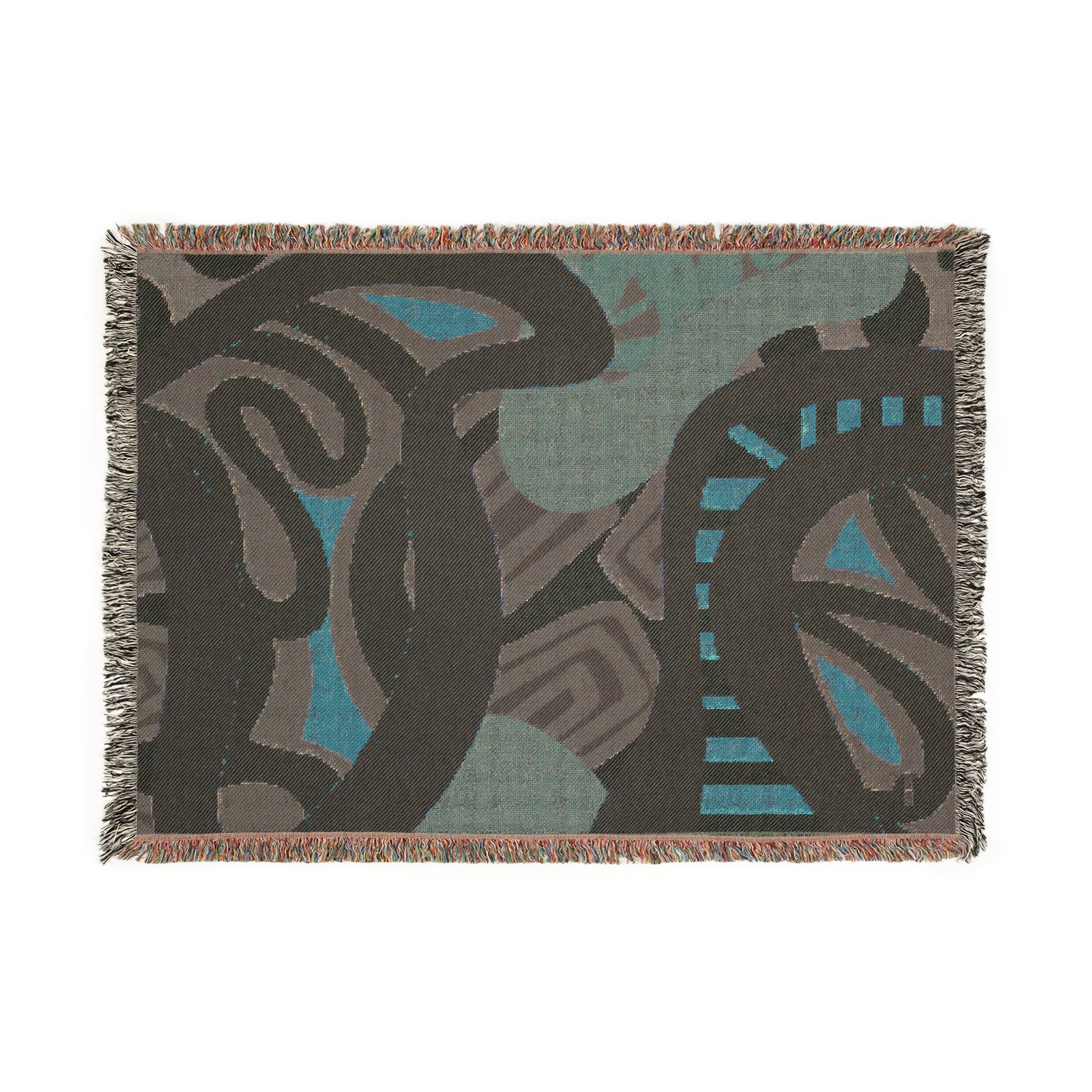 Abeille Creations - Zuri Design Woven Blanket