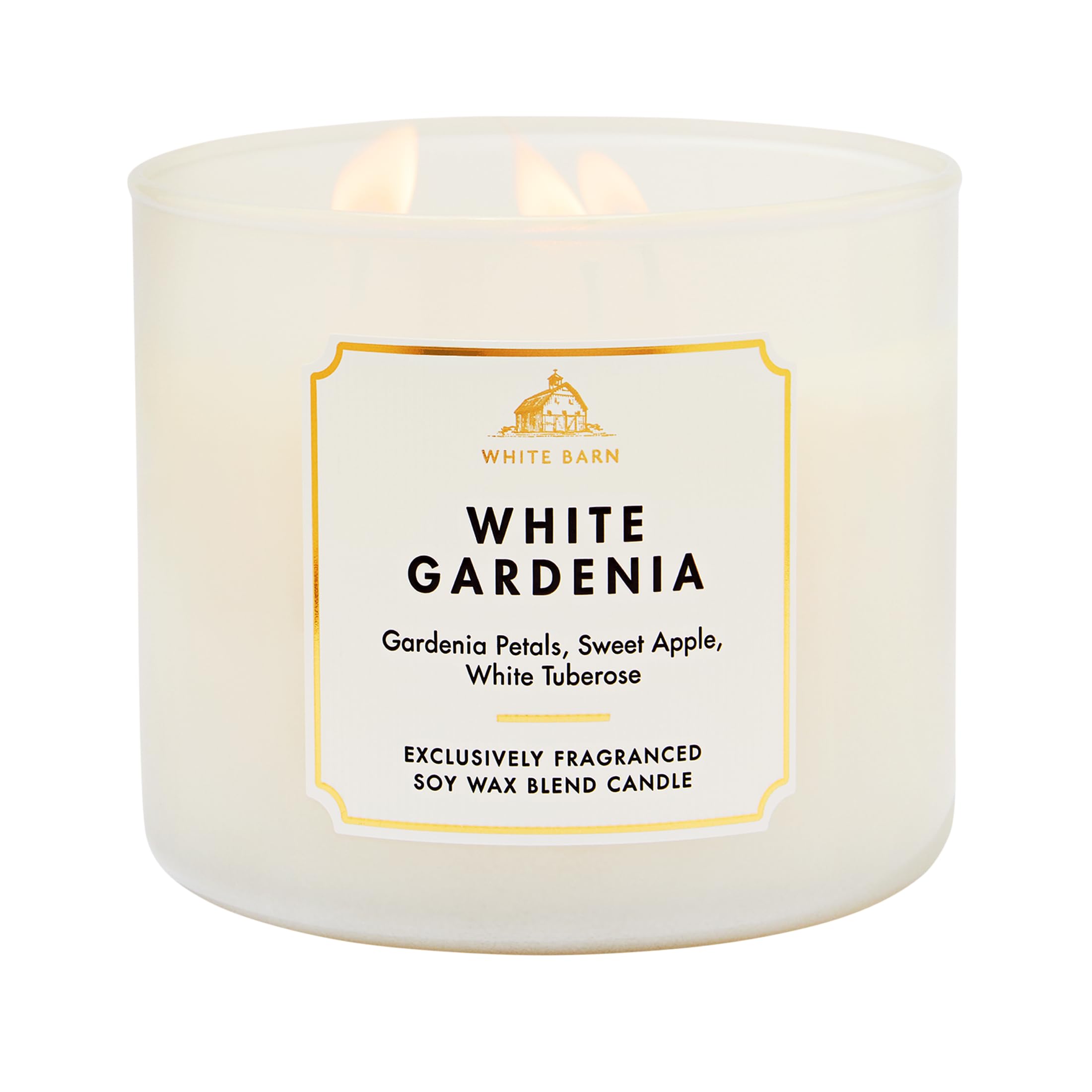 Bath & Body Works 3-Wick Candle, Long-Lasting Burn Up to 45 Hours, Exclusively Fragranced Soy Wax Blend