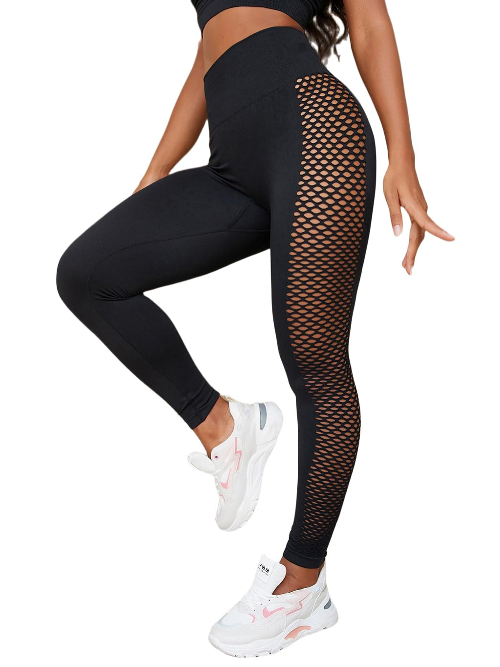 MGULEEYI New Lifting Leggings Women High Waisted Seamless Workout Leggings Gym Booty Tights Tummy Control Yoga Pants