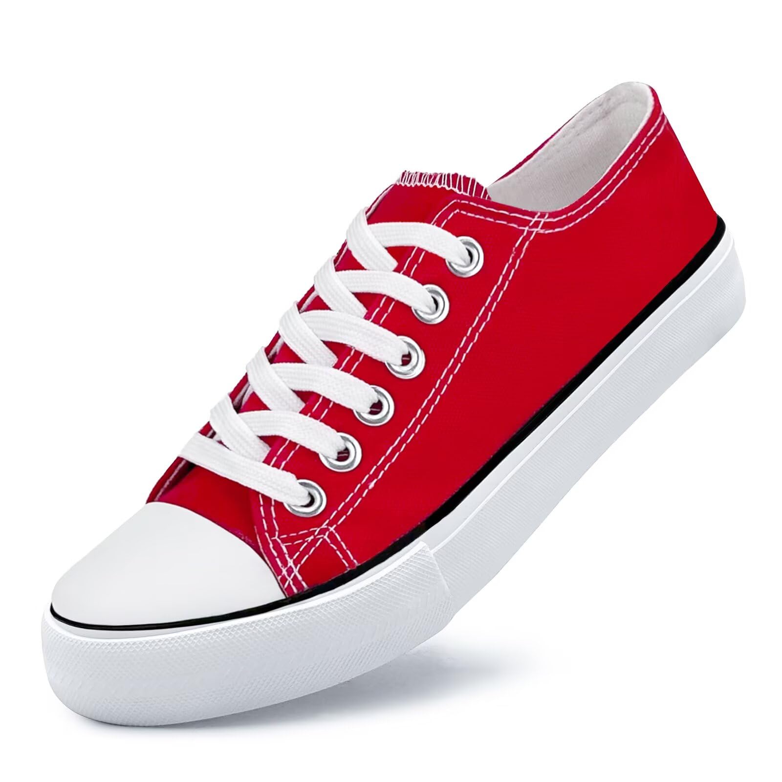 Unisex Low Top Lace Up Casual Canvas Shoes for Women and Men, Comfortable Lightweight Classic Fashion Sneakers Popular 2026, Zapatillas Casual De Lona De Moda para Hombre Y Mujer