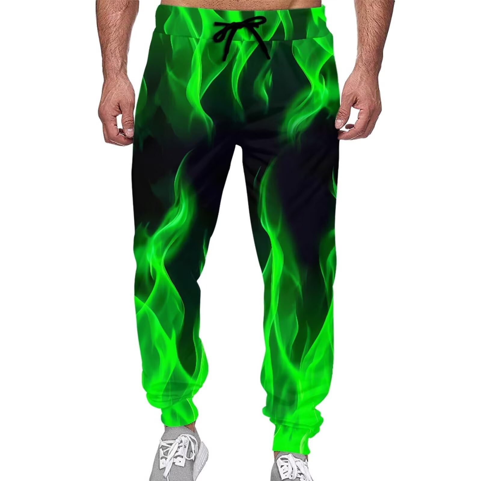 Suhoaziia Women's Men's Athletic Sweatpants with Pockets Adult Footed Sweatpants Loose Fit Casual Sports Lounge Pants S-5XL