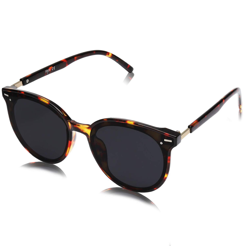 SOJOS Sunglasses Womens Trendy 2025 Classic Round Retro Vintage Shades Large Frame Sunnies SJ2067
