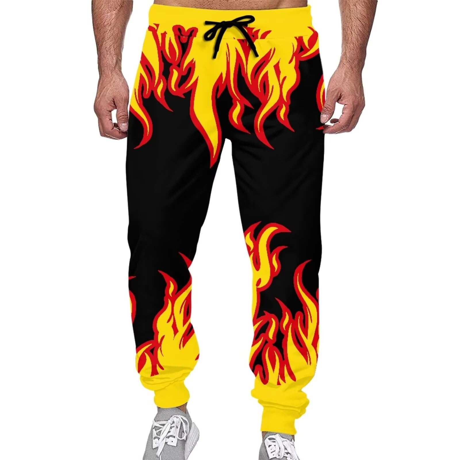 Suhoaziia Women's Men's Athletic Sweatpants with Pockets Adult Footed Sweatpants Loose Fit Casual Sports Lounge Pants S-5XL