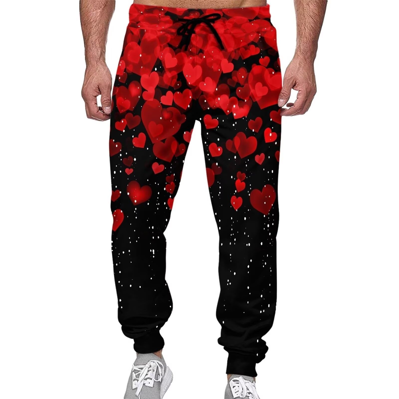 Suhoaziia Women's Men's Athletic Sweatpants with Pockets Adult Footed Sweatpants Loose Fit Casual Sports Lounge Pants S-5XL