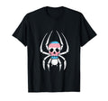 Skull Spider Transgender Lgbt Q Rainbow T-Shirt - Graphic Print Unisex