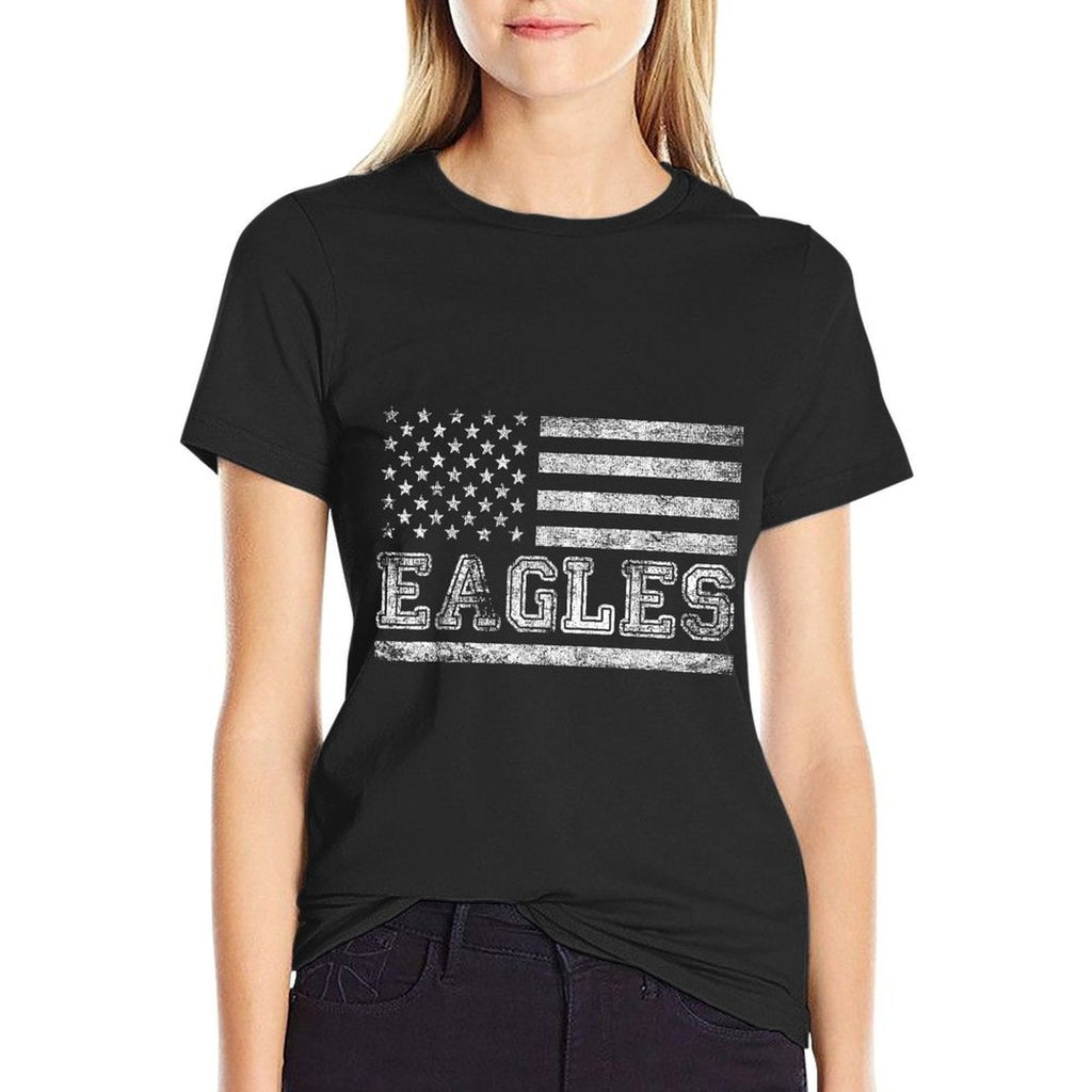 Eagles Sports Name Vintage Retro Gift Men Women Boy Girl  Classic T-Shirt