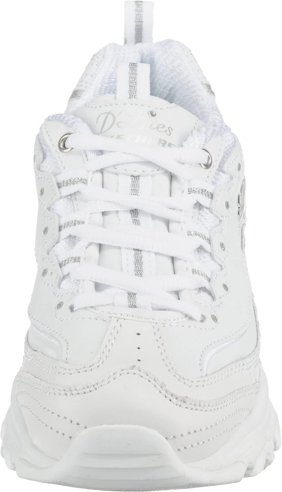 Skechers Women's D'Lites Fresh Start Memory Foam Lace-up Sneaker