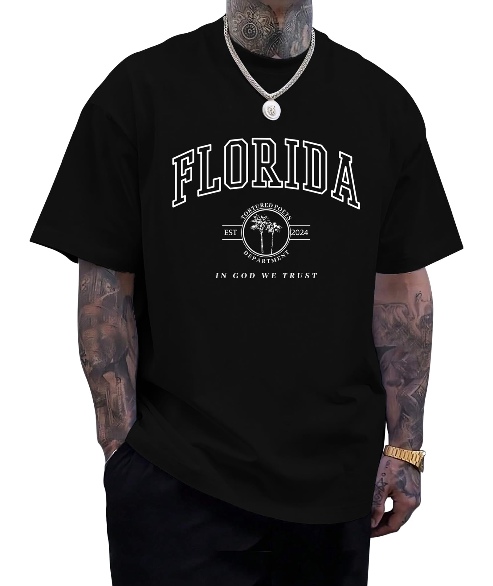 KESIHAN Mens Graphic T Shirts Mens Summer Shirts Round Neck Regular Short Sleeve Casual Vintage Tees