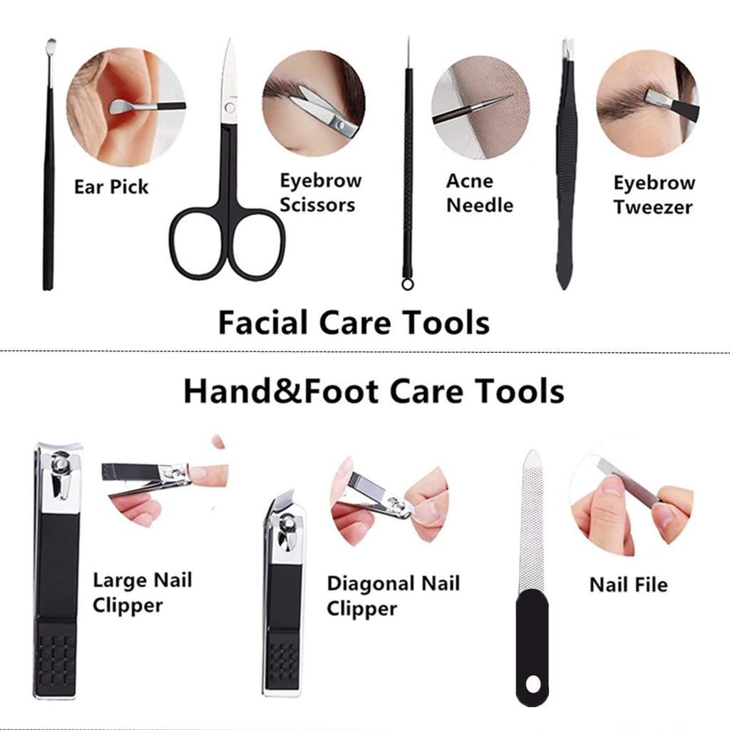 Manicure Kit Nail Clipper Set Nail Clippers Personal Care Tools Manicure Pedicure Tools Grooming Kit