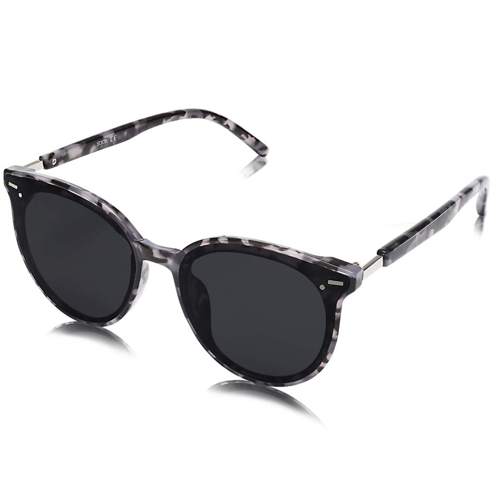 SOJOS Sunglasses Womens Trendy 2025 Classic Round Retro Vintage Shades Large Frame Sunnies SJ2067
