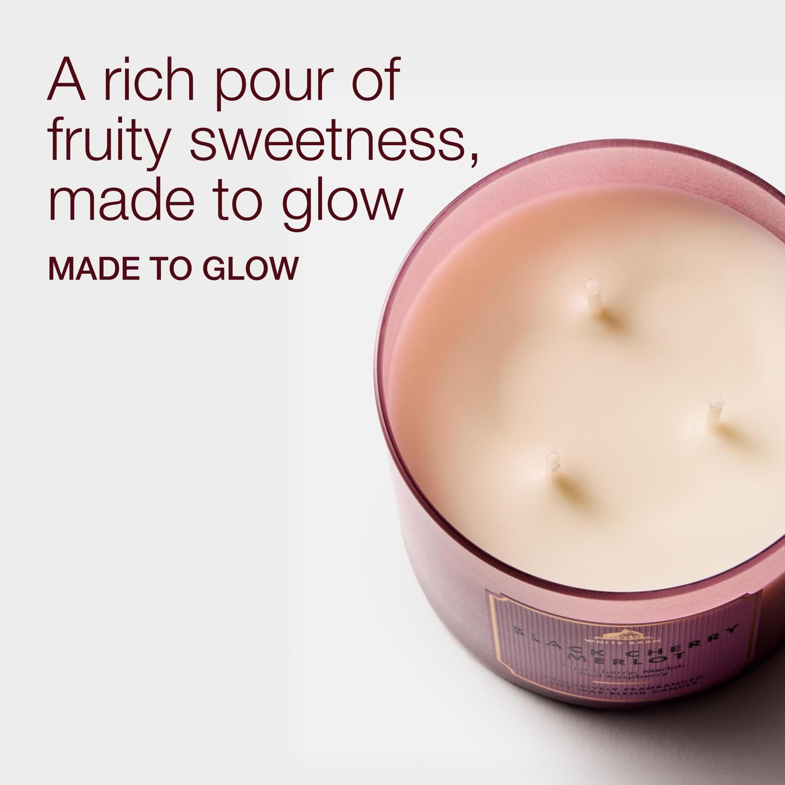 Bath & Body Works 3-Wick Candle, Long-Lasting Burn Up to 45 Hours, Exclusively Fragranced Soy Wax Blend