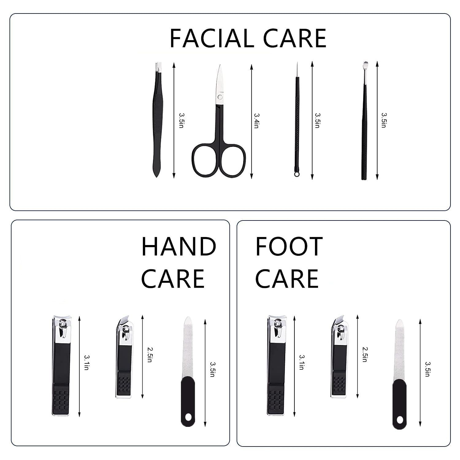 Manicure Kit Nail Clipper Set Nail Clippers Personal Care Tools Manicure Pedicure Tools Grooming Kit