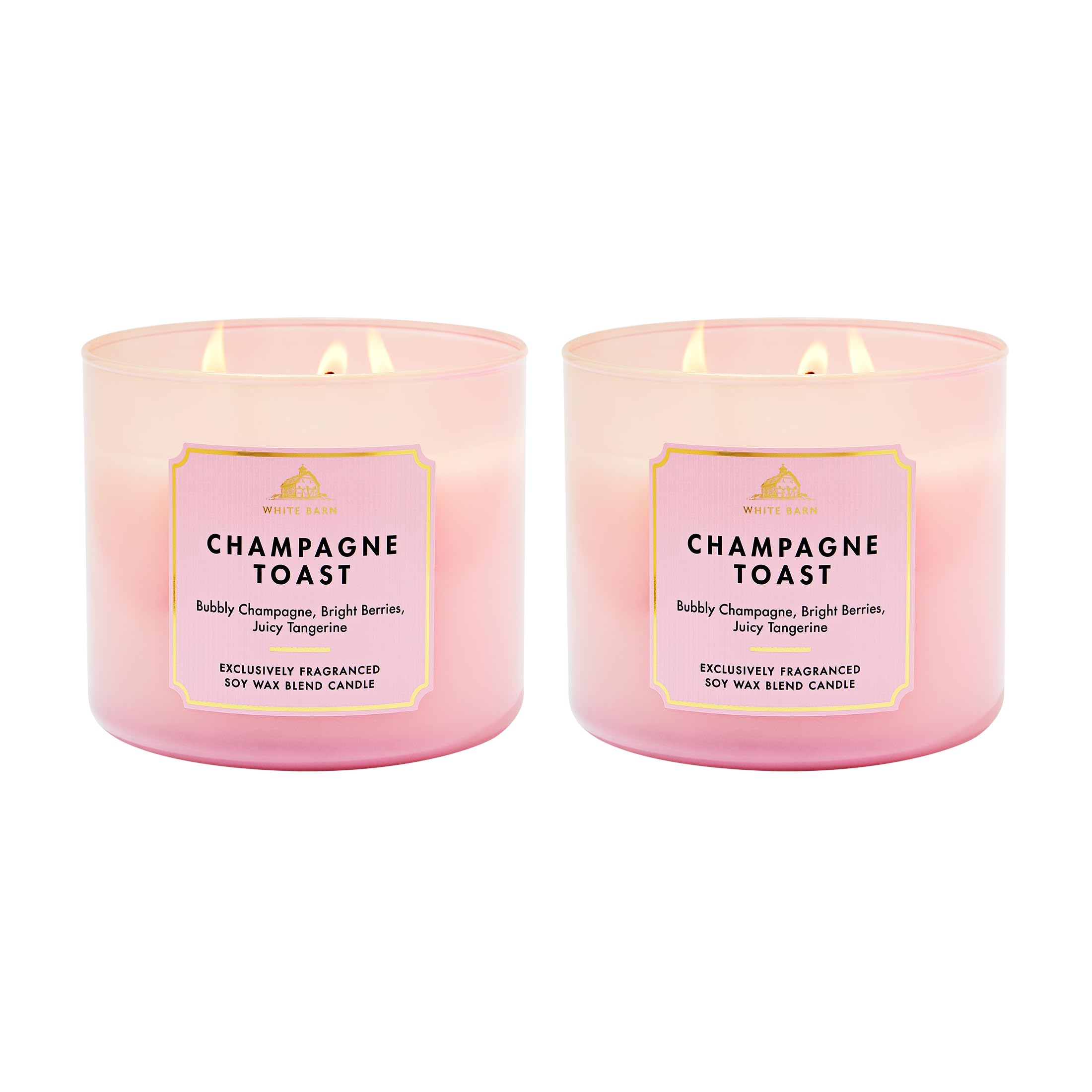 Bath & Body Works 3-Wick Candle, Long-Lasting Burn Up to 45 Hours, Exclusively Fragranced Soy Wax Blend