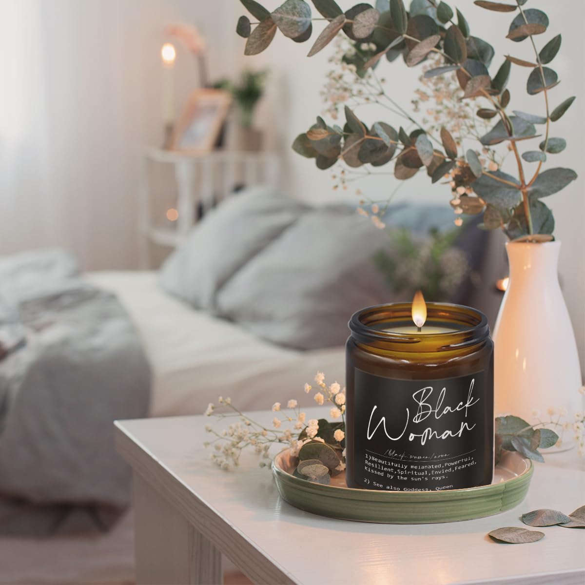 THDSE Black Women Definition African American Gifts - Scented Candles