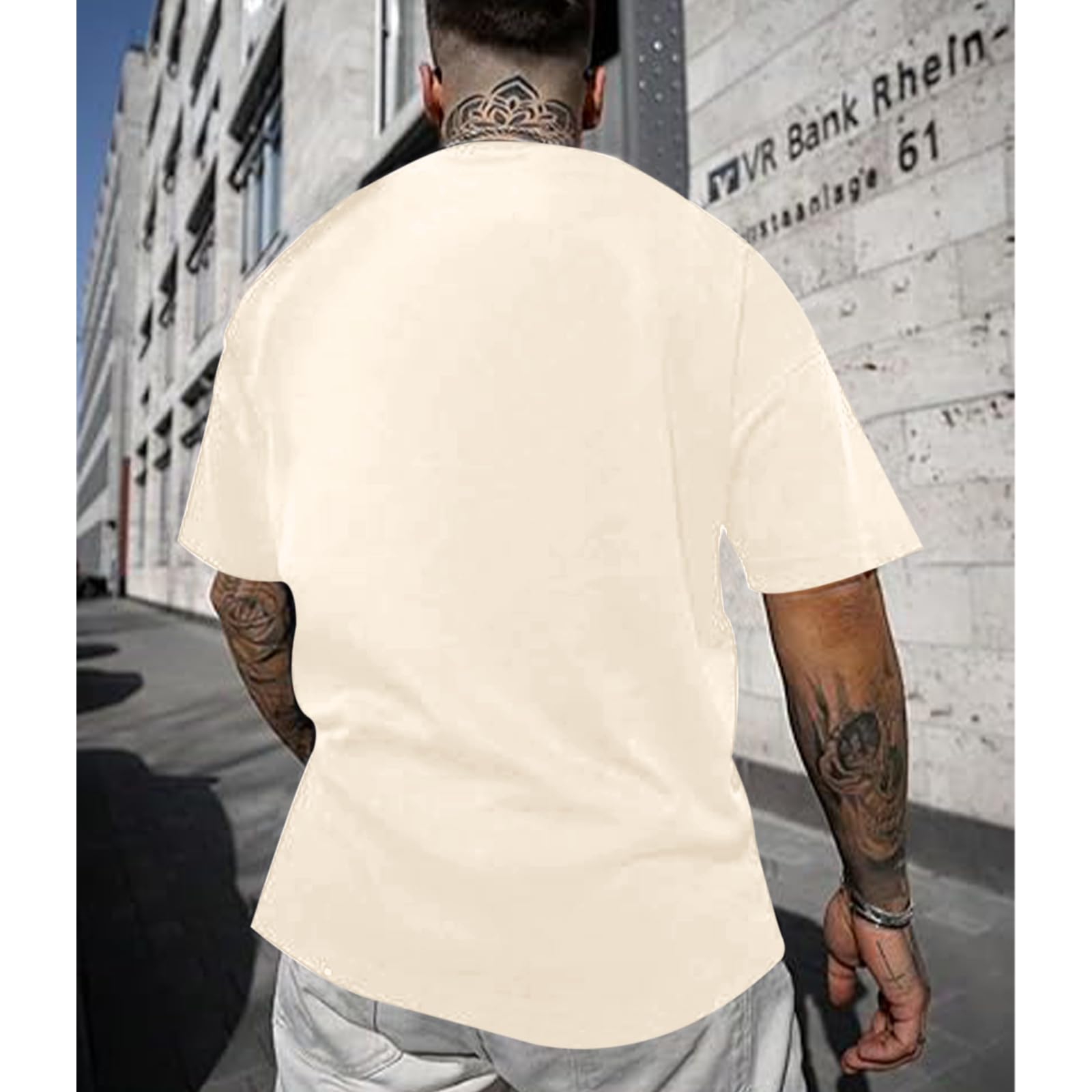Kelxjia Men's King Chess Shirt Graphic Tees Designer Printed T Shirts for Men Urban Letter T-Shirt Streetwear