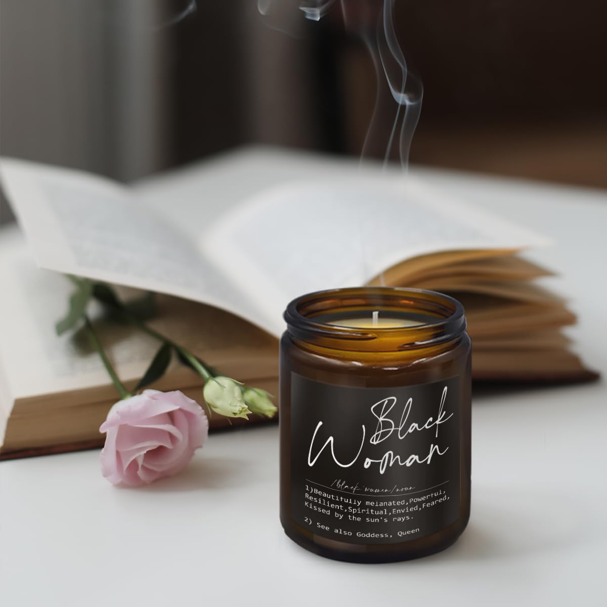 THDSE Black Women Definition African American Gifts - Scented Candles
