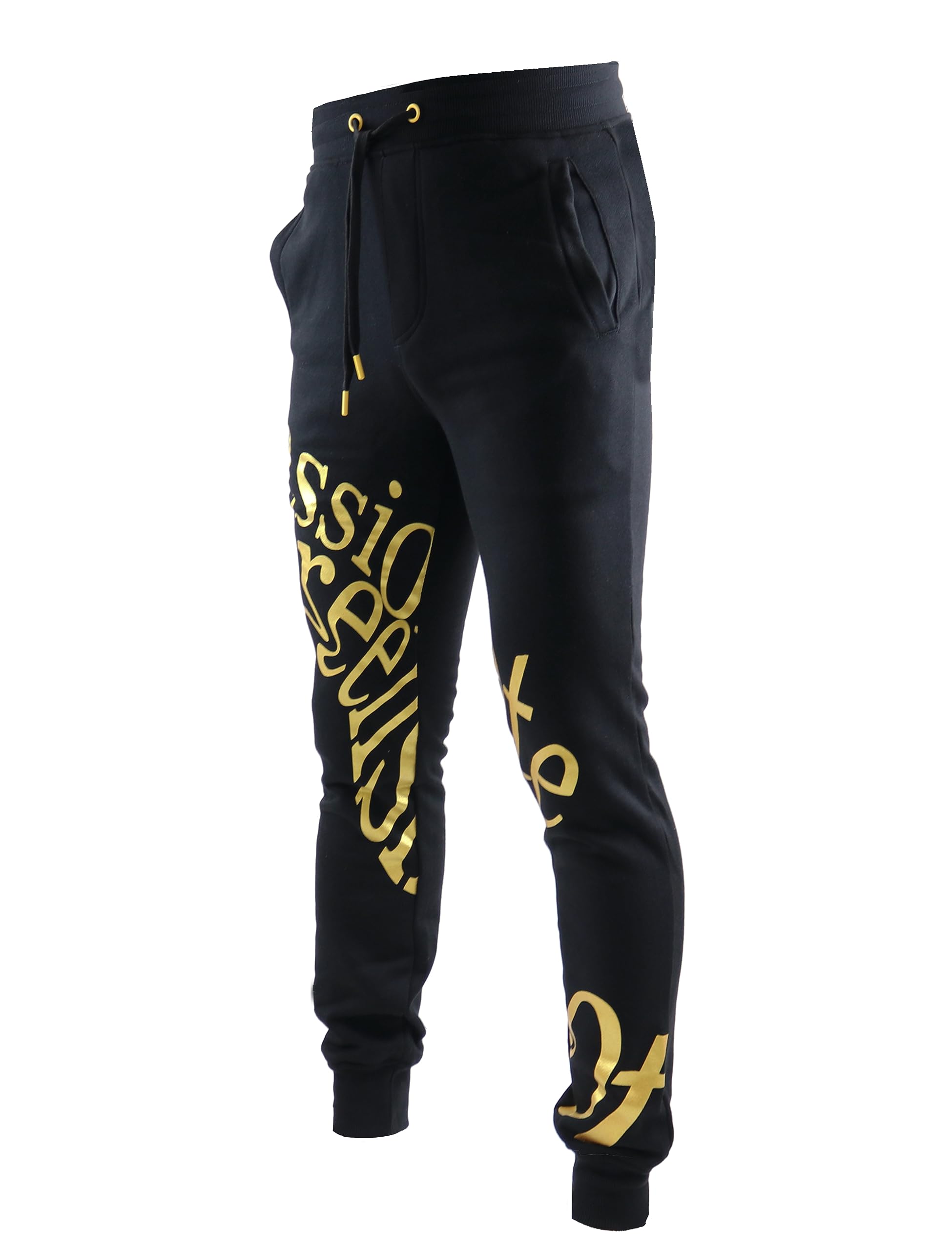 SCREENSHOT Mens Urban NYC Graffiti Hip Hop Fleece Pants Active Fashion Drawstring Sweatpants Bottoms