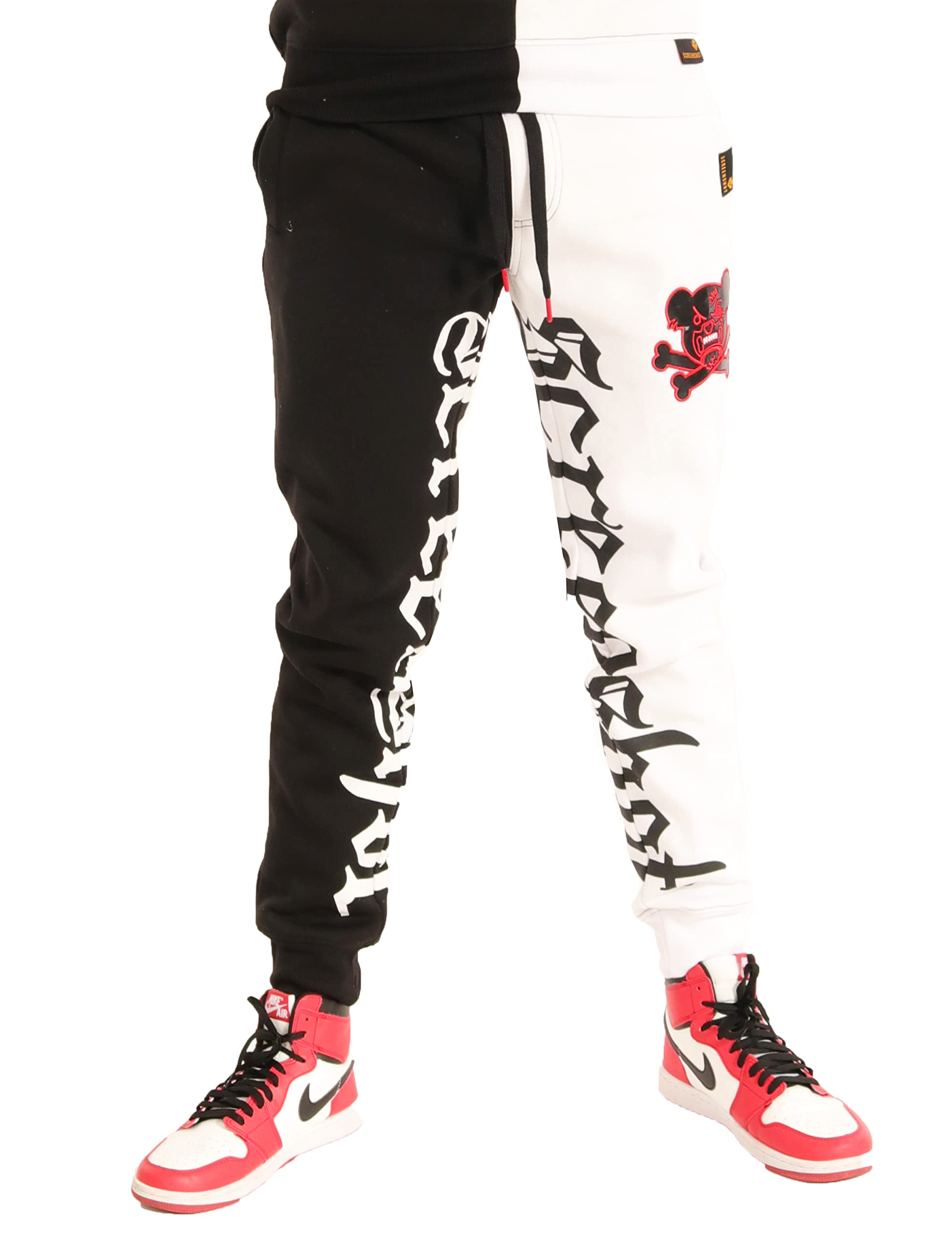 SCREENSHOT Mens Urban NYC Graffiti Hip Hop Fleece Pants Active Fashion Drawstring Sweatpants Bottoms