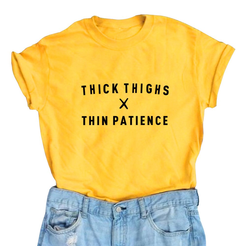 YITAN Women's Cute Juniors Tops Teen Girl Tee Funny T Shirt