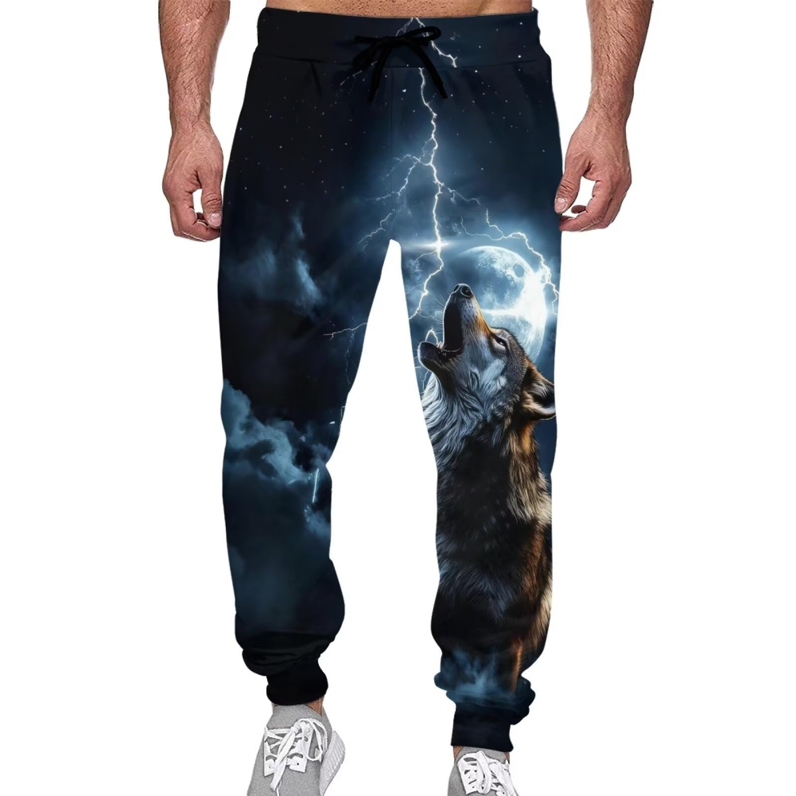 Suhoaziia Women's Men's Athletic Sweatpants with Pockets Adult Footed Sweatpants Loose Fit Casual Sports Lounge Pants S-5XL