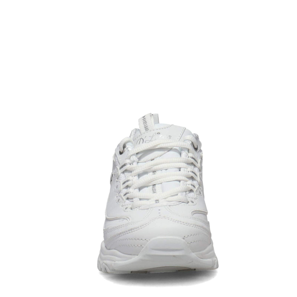 Skechers Women's D'Lites Fresh Start Memory Foam Lace-up Sneaker