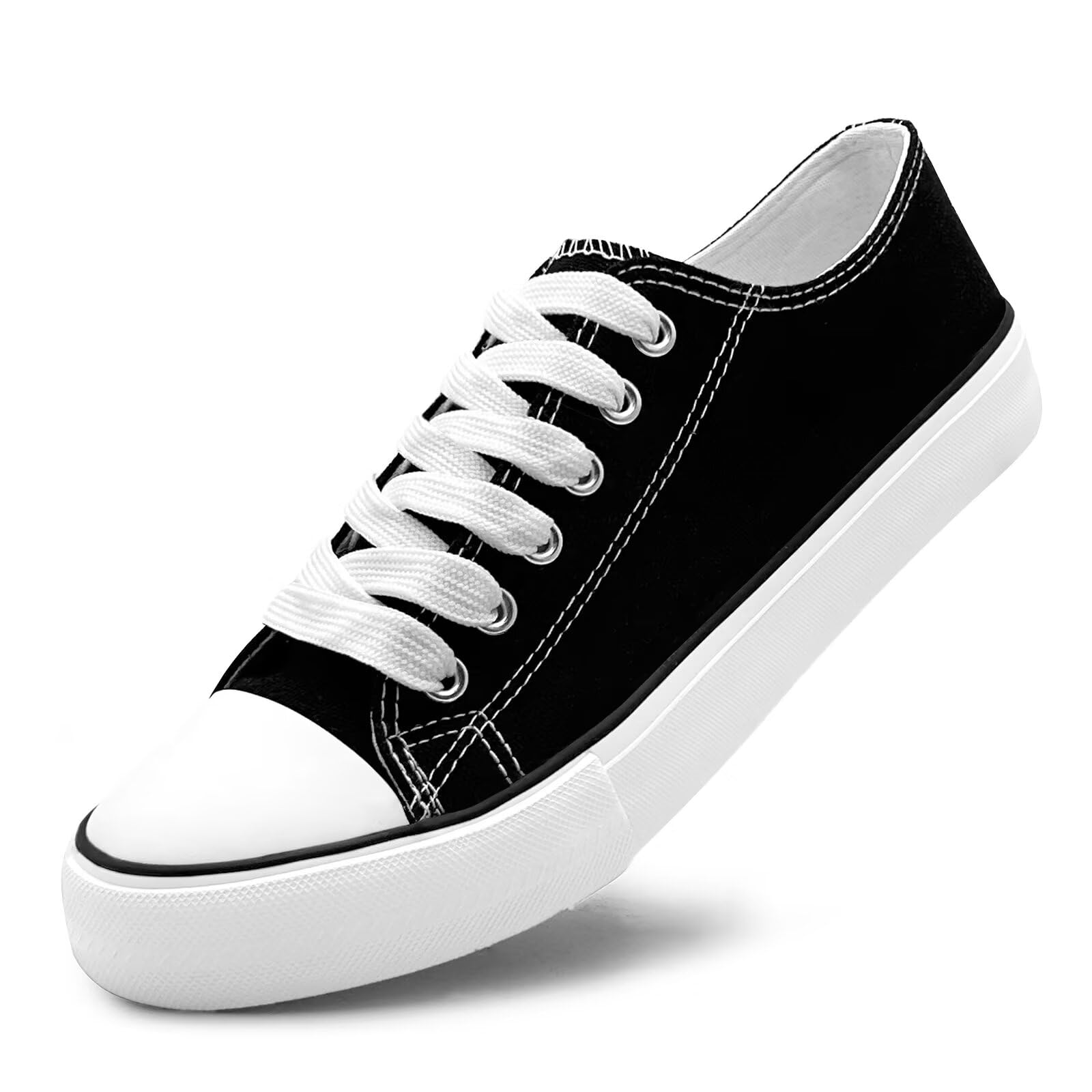 Unisex Low Top Lace Up Casual Canvas Shoes for Women and Men, Comfortable Lightweight Classic Fashion Sneakers Popular 2026, Zapatillas Casual De Lona De Moda para Hombre Y Mujer