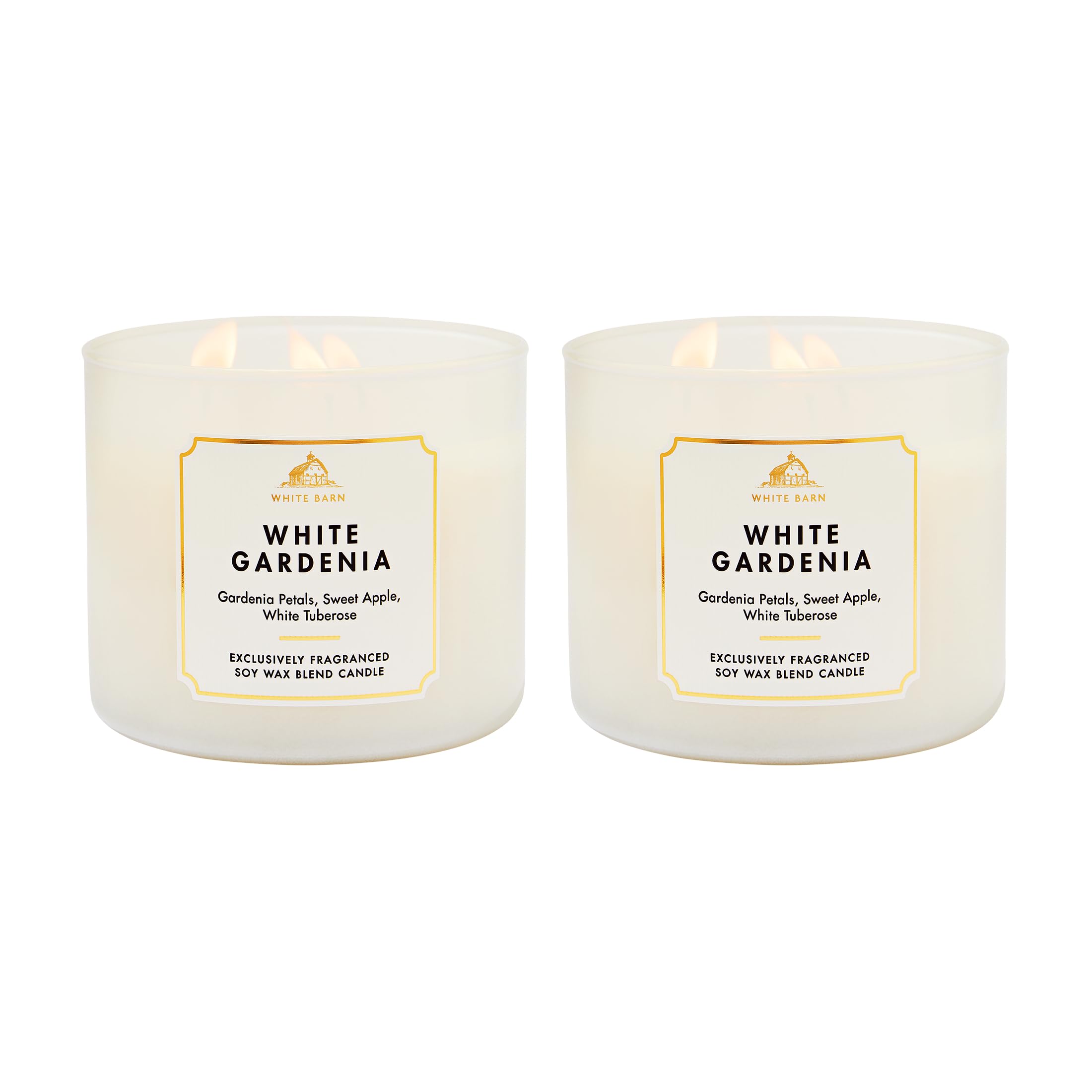 Bath & Body Works 3-Wick Candle, Long-Lasting Burn Up to 45 Hours, Exclusively Fragranced Soy Wax Blend