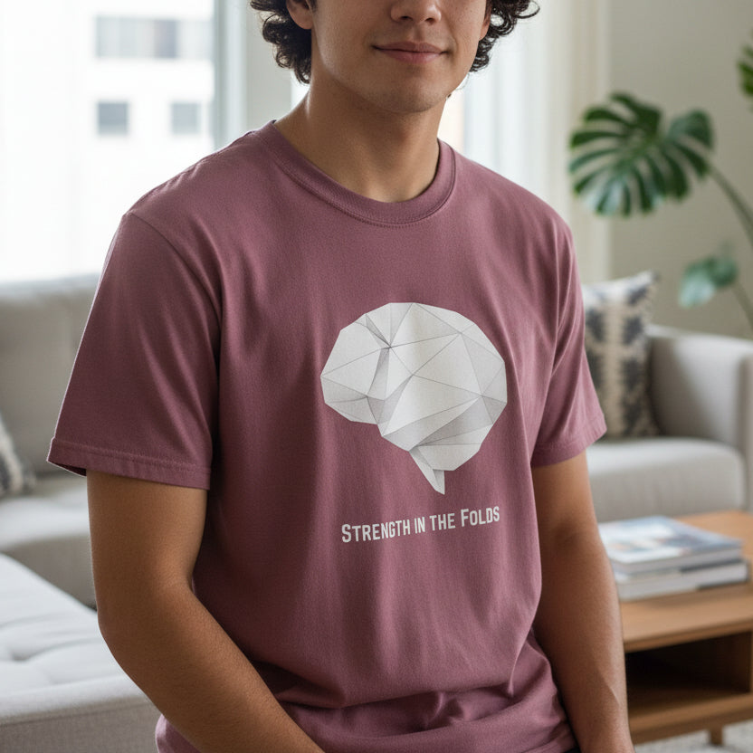 Strength in the Folds — Epilepsy Awareness Unisex T-Shirt