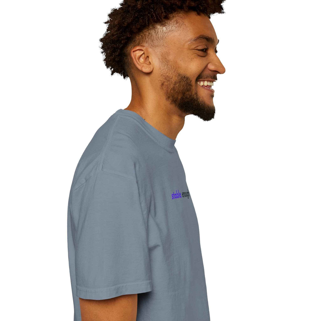 Stable Enough Epilepsy Awareness T-Shirt | Minimal Awareness Tee