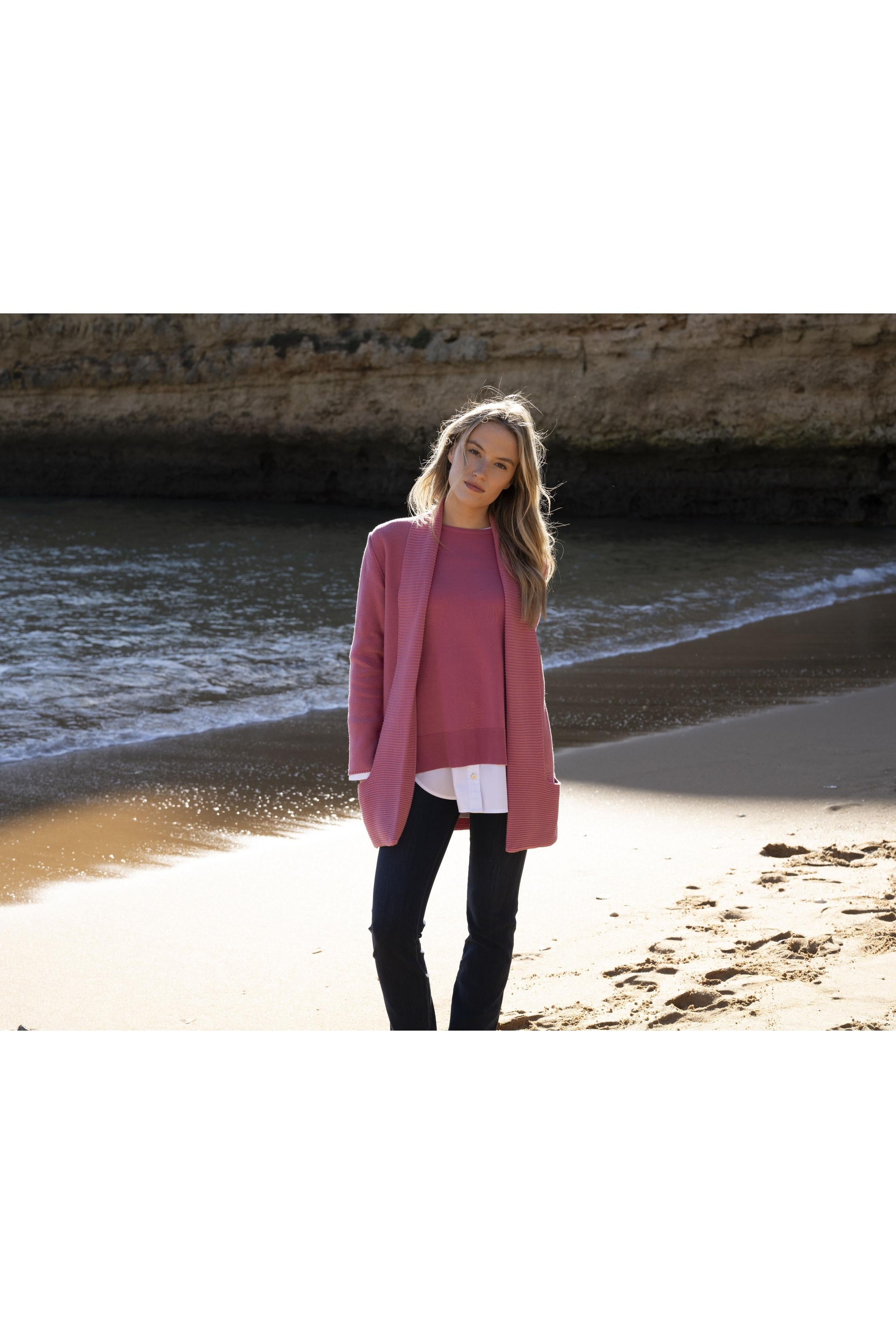 Multi-Knit Cardigan
