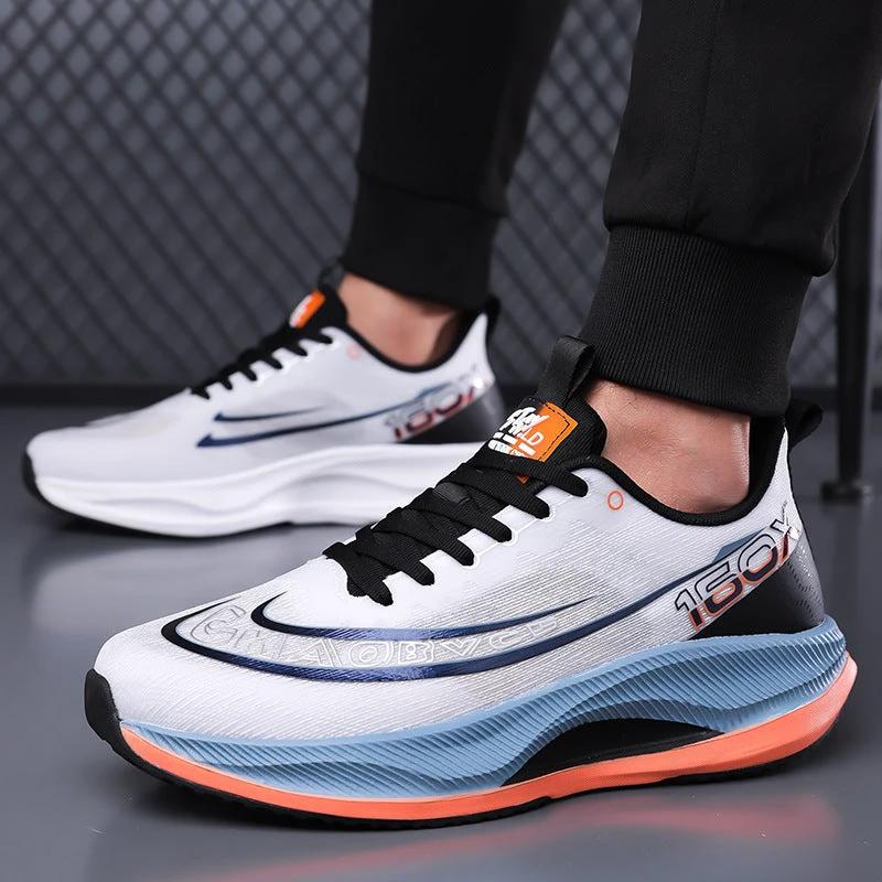 Men's Breathable Soft-soled Mesh Surface Trendy Running Shoes
