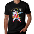 Halloween Dabbing Cute Pirate Unicorn Apparel Kids Girls  Cotton T-Shirt