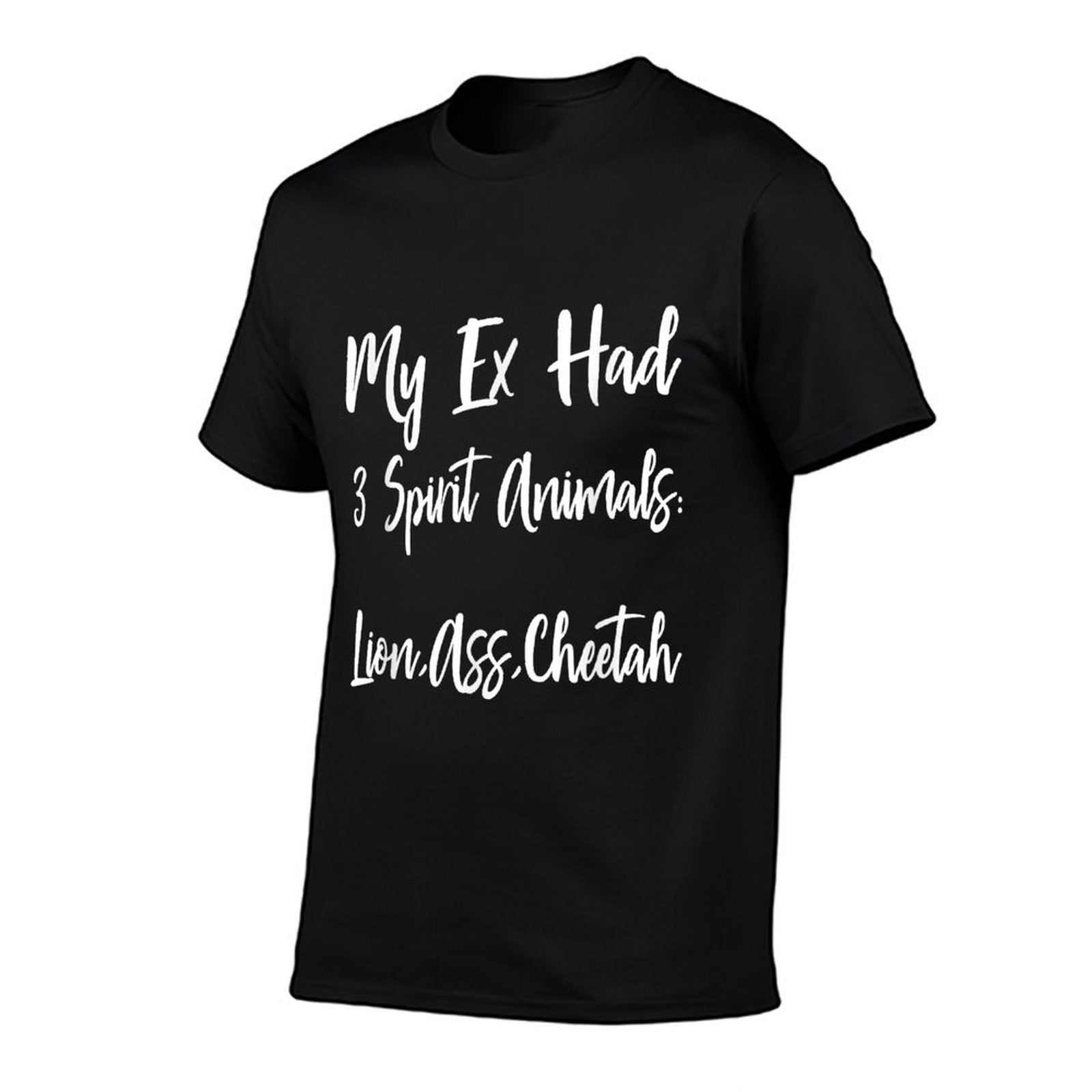 My Ex Has 3 Spirit Animals Ex Wife Husband Divorce Divorcee  Graphic-printed T-Shirt