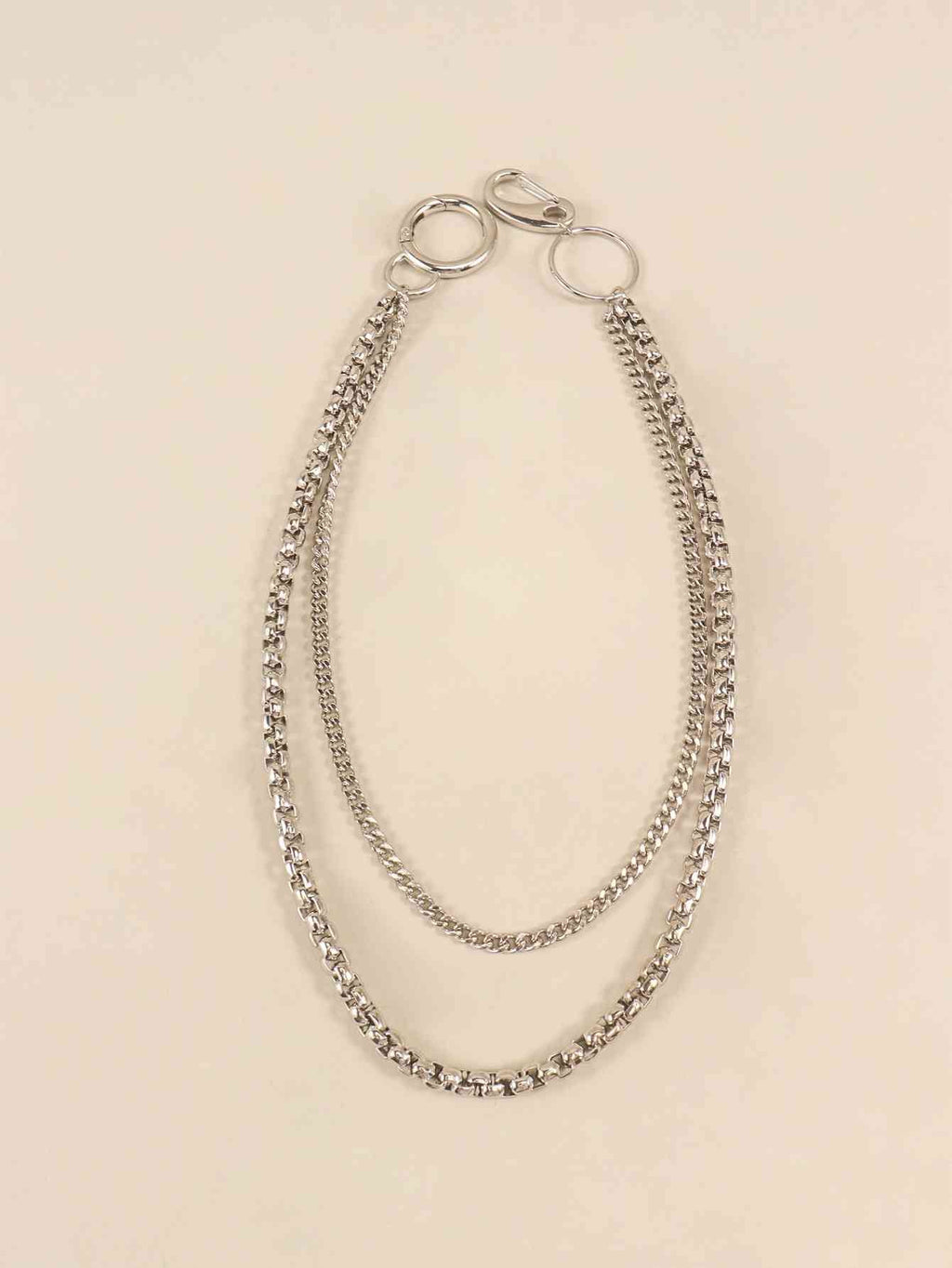 UrbanStyle Double-Layered Metal Chain Belt – Trendy Accessory for Outfit Elevation See size chart under “more details”