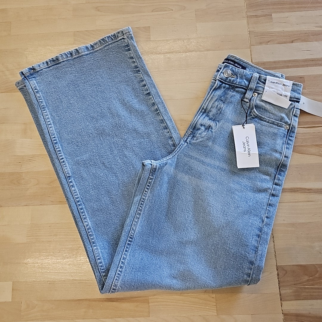 Calvin Klein Jeans Women's Wide-Leg Jeans