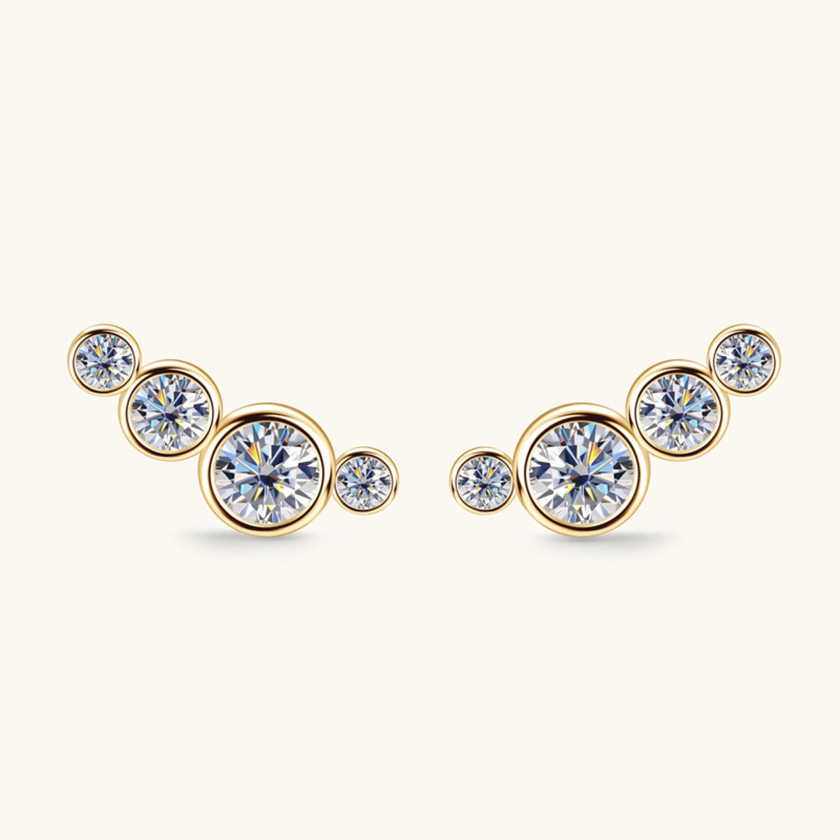 Sparkala™ Pure Sterling Silver Stud Earrings