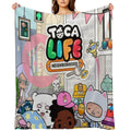 Toca Boca Life Throw Blanket