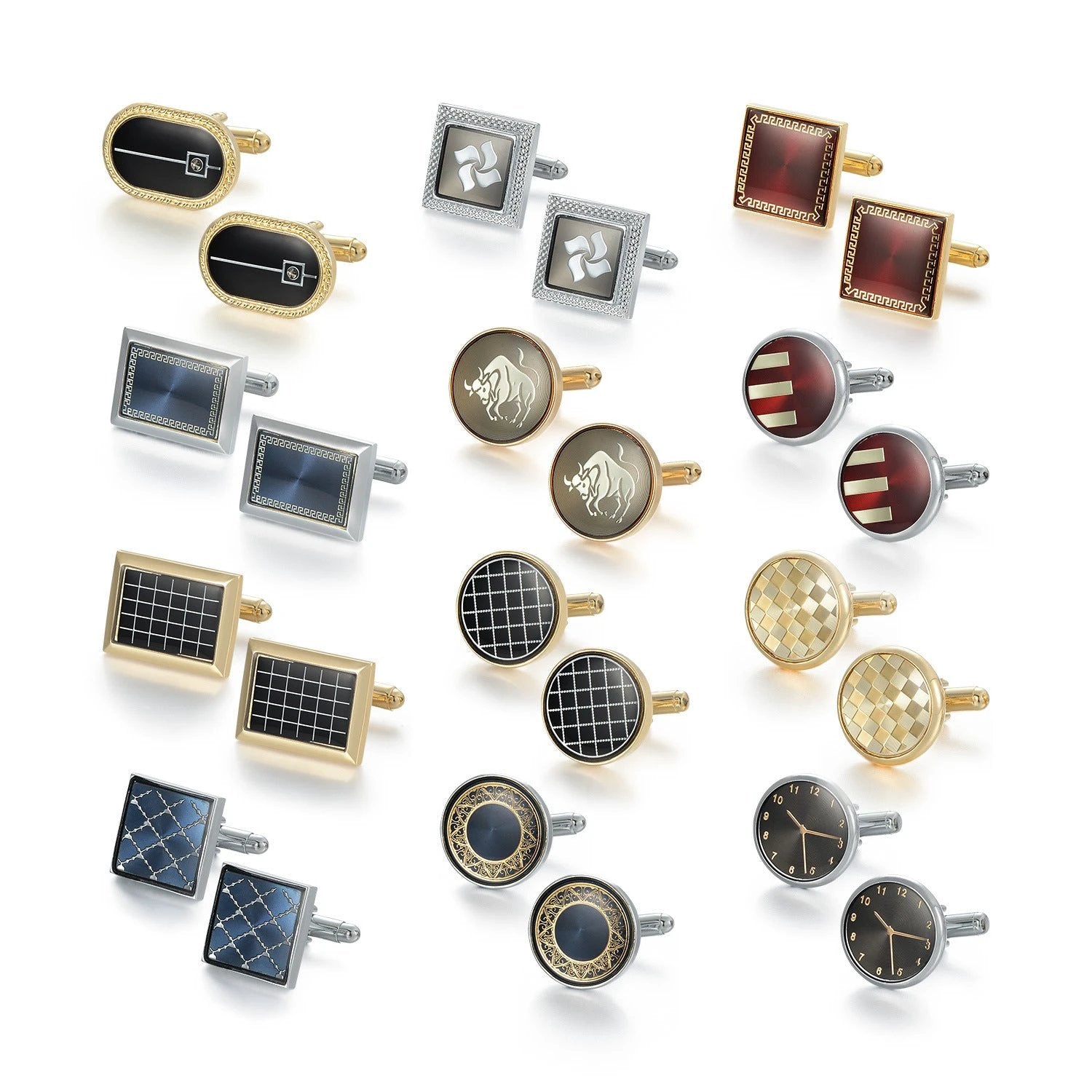 Retro Men's Cufflinks