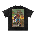 The Fall Off - Snow Washed Oversized Cotton T-Shirt