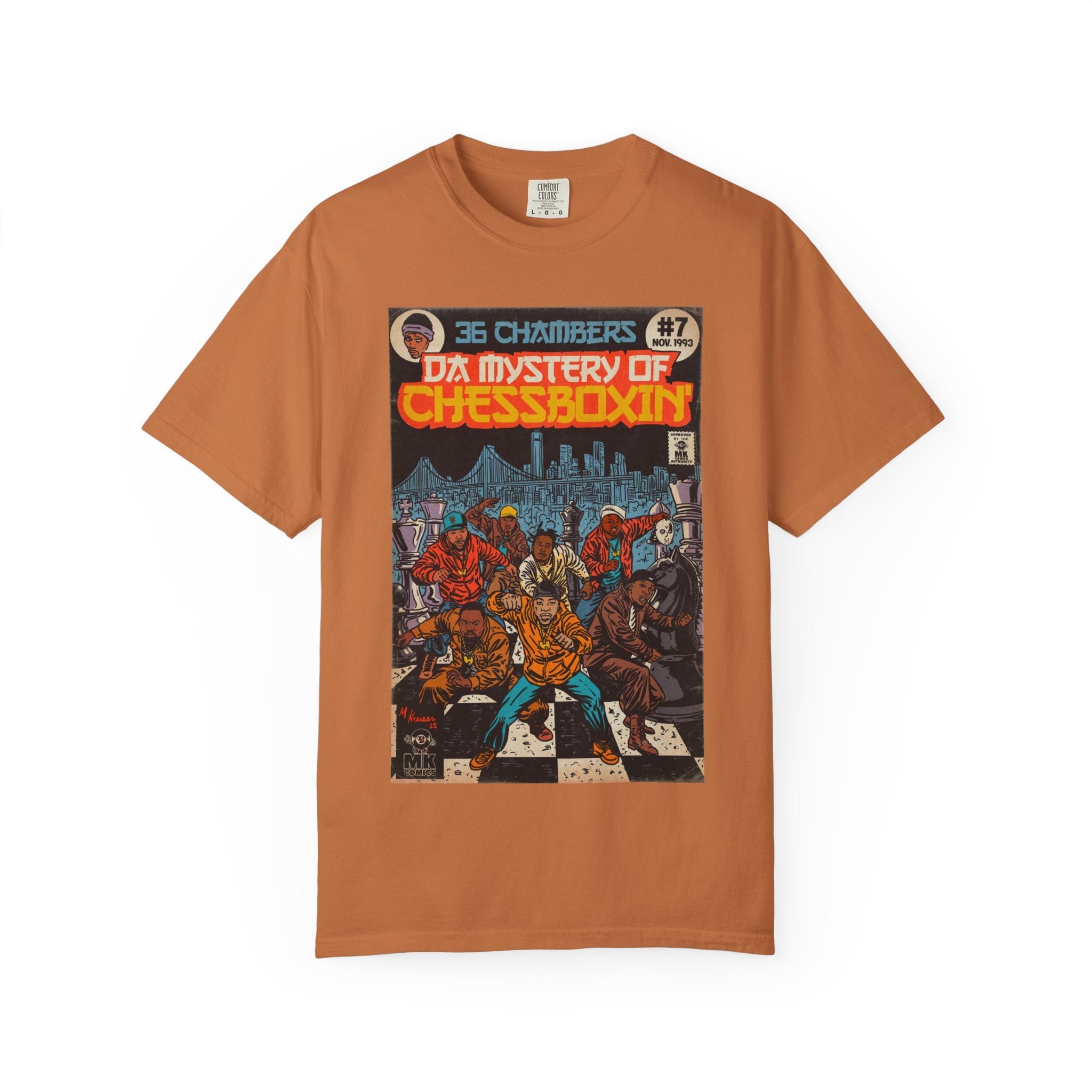 Da Mystery of Chessboxin - Unisex Comfort Colors T-shirt | Hip Hop Graphic Cotton Oversized Streetwear Tee