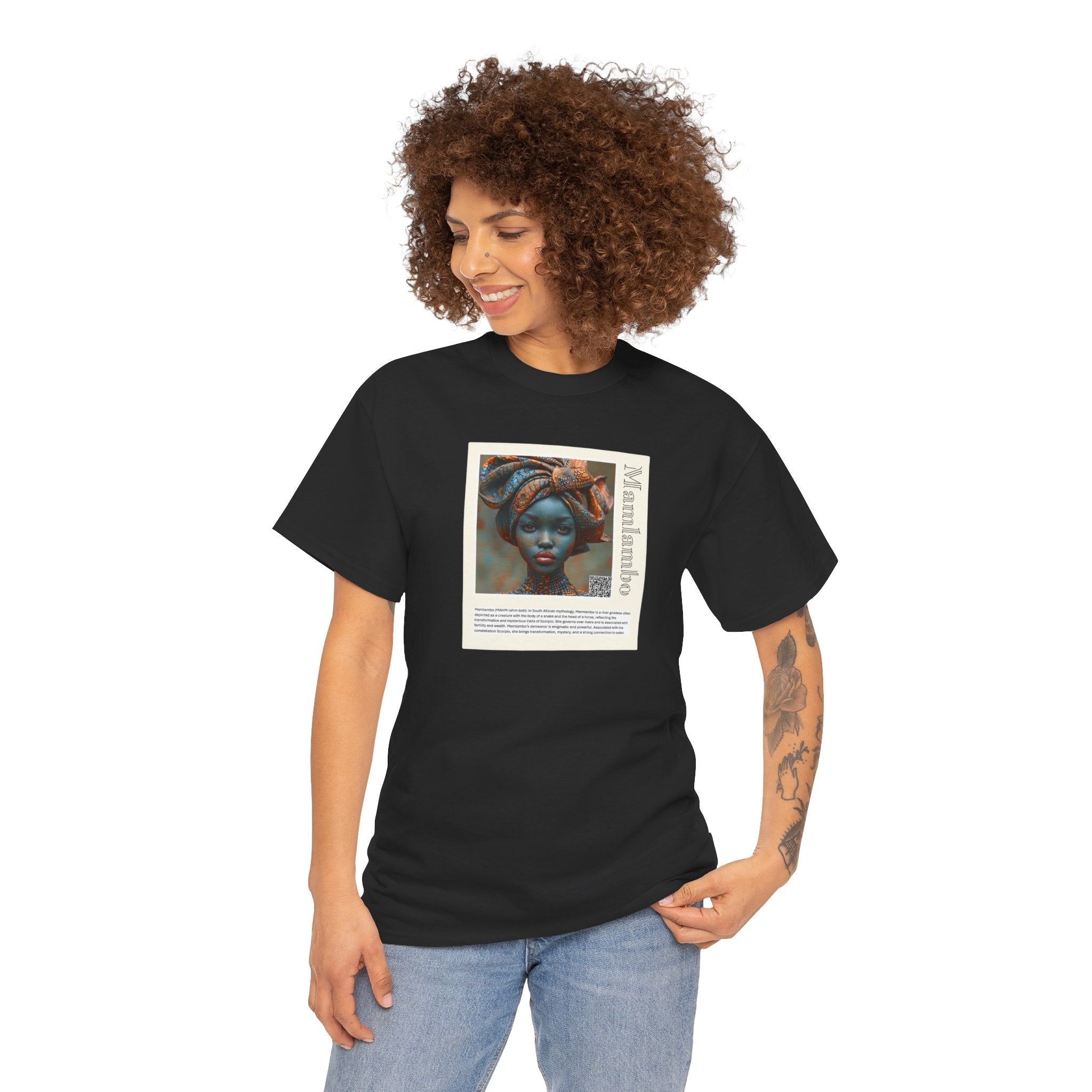 Mamlambo Aziza & Fae Unisex Heavy Cotton Tee