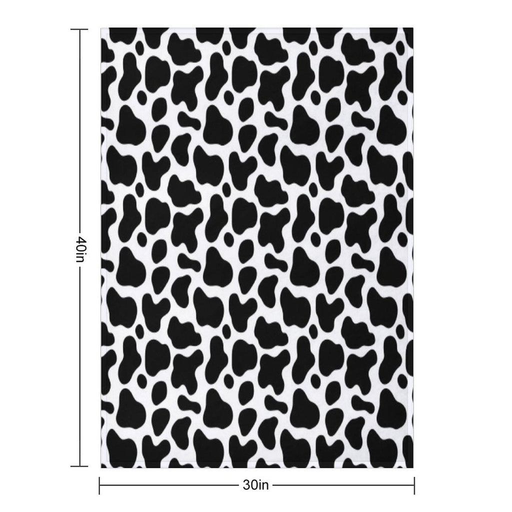 COW PRINT PATTERN Throw Blanket