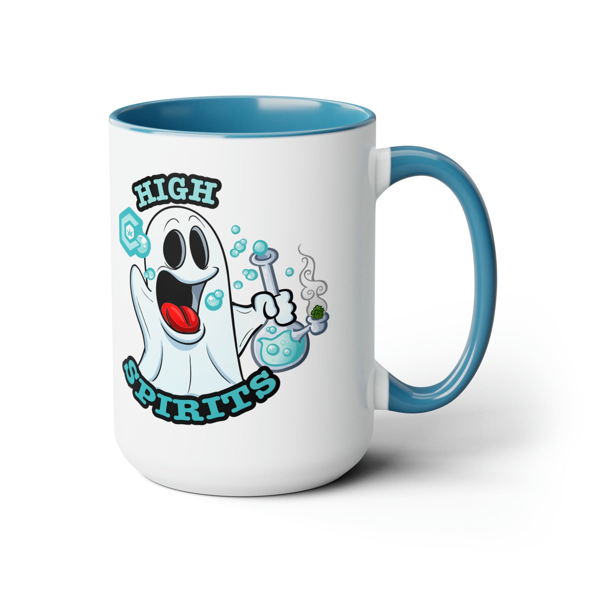 High Spirits Ghost with Bong 15oz Coffee Mug