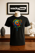 Accept Understand Love Breaking Puzzle Autism Awareness Graphic Tee Shirt